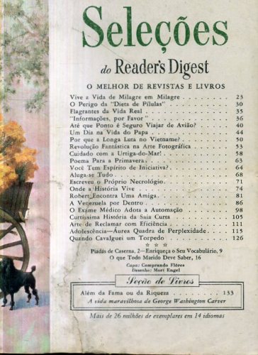 Revista Seleções Readers Digest (Tomo L, Nº 296, Setembo 1966)
