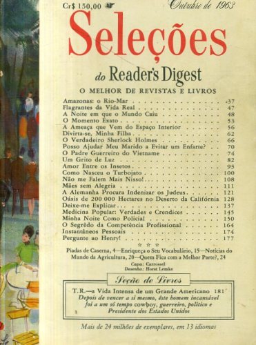 Revista Seleções Readers Digest (Outubro 1963)