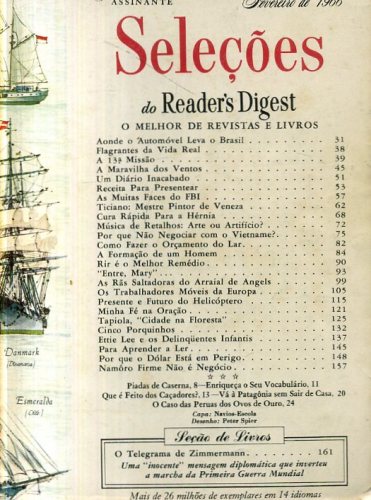 Revista Seleções Readers Digest (Tomo XLIX, Nº 289, Fevereiro 1966)