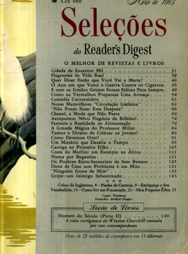 Revista Seleções Readers Digest (Março 1965)
