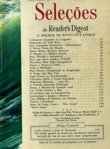 Revista Seleções Readers Digest (Tomo XLVII, Nº 276, Janeiro 1965)
