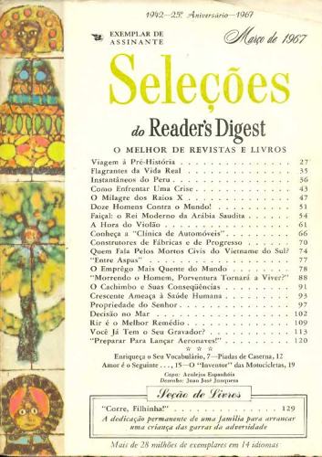 Revista Seleções Readers Digest (Tomo LI, Nº 302, Março de 1967)