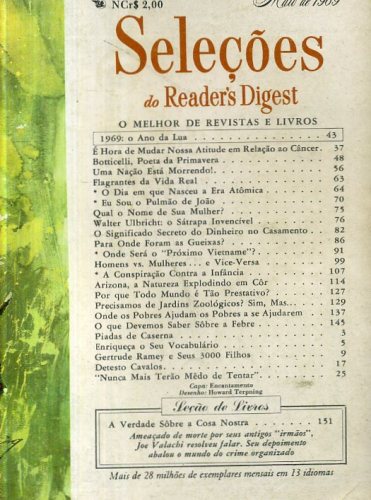 Revista Seleções Readers Digest (Tomo LV, Nº 328, Maio 1969)