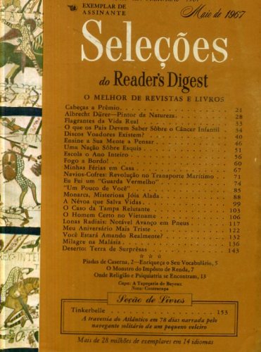 Revista Seleções Readers Digest (Tomo LV, Nº 328, Maio 1969)