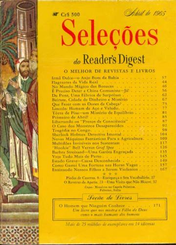 Revista Seleções Readers Digest (Abril1965)