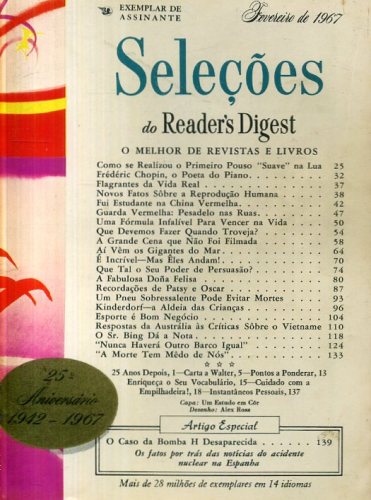 Revista Seleções Readers Digest (Tomo LI, Nº 301, Fevereiro 1967)