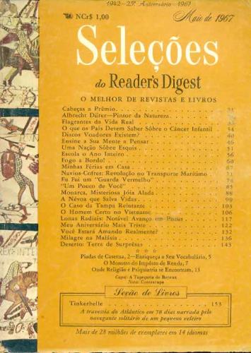 Revista Seleções Readers Digest (Tomo LI, Nº 304, Maio1967)