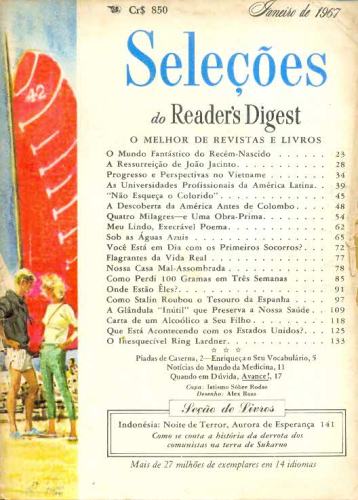 Revista Seleções Readers Digest (Tomo LI, Nº 300, Janeiro de 1967)