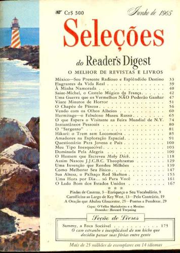 Revista Seleções Readers Digest (Tomo LVII, Nº 281, Junho de 1965)