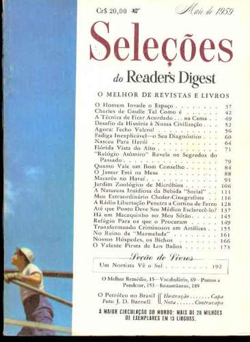 Revista Seleções Readers Digest (Tomo XXXV, Nº 208, Maio 1959)