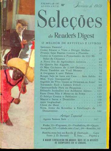 Revista Seleções Readers Digest (Tomo XXXV, Nº 205, Fevereiro 1959)