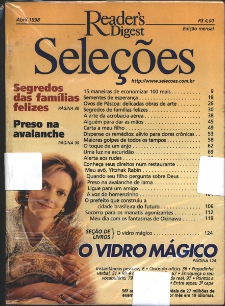 Revista Seleções Readers Digest (Fevereiro 1998)