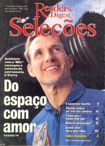 Revista Seleções Readers Digest (Junho 1998)