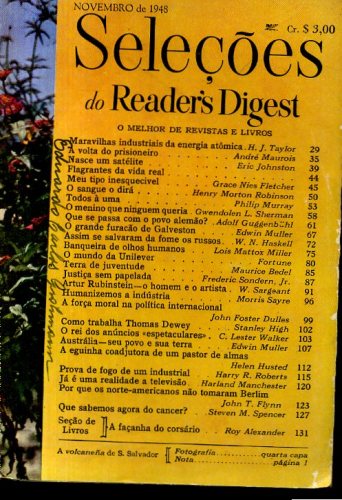 Revista Seleções Readers Digest (Tomo XIV - N°82 - Novembro de 1948)