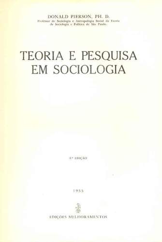 Teoria e Pesquisa em Sociologia
