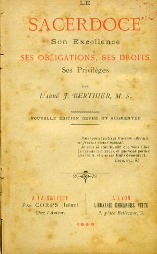 Le Sacerdoce