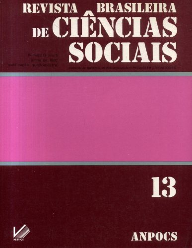 Revista Brasileira de Ciências Sociais (Nº 13 - Ano 5 - Junho 1990)