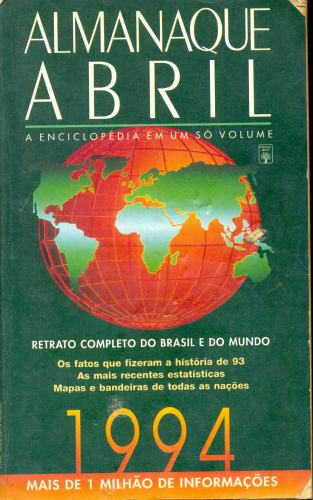 Almanaque Abril 1994: A Enciclopédia em um só Volume