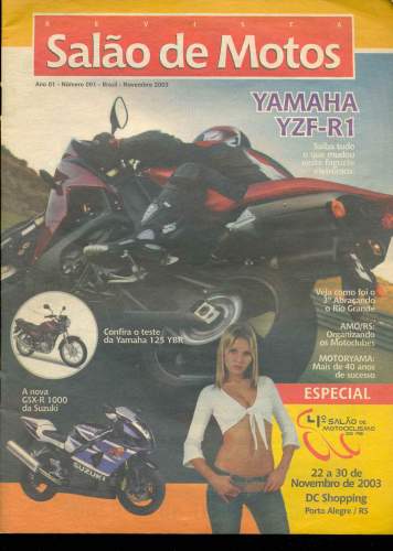 Revista salão de motos (Ano 01, Nº 01, Novembro 2003)