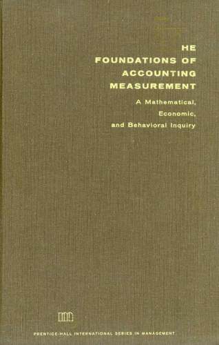 The Foundations of Accounting Measurement