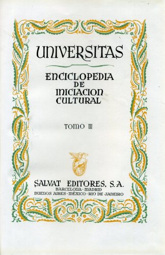 Universitas (Tomo III)
