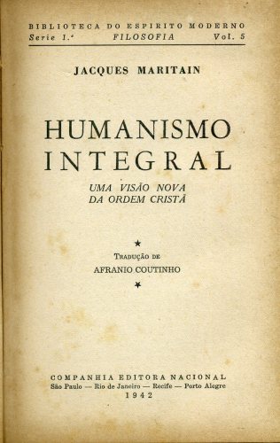 Humanismo Integral