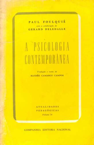 A Psicologia Contemporânea