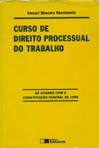 Curso de Direito Processual do Trabalho