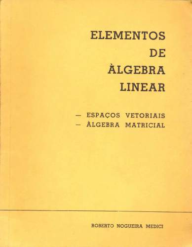 Elementos de Algebra Linear