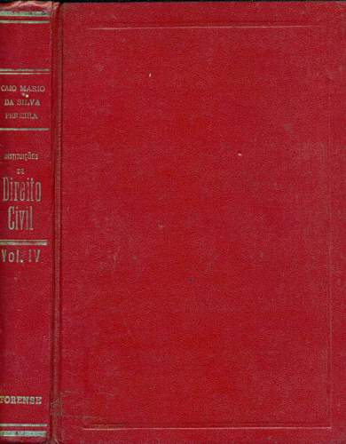 Instituições de Direito Civil (Volume IV)