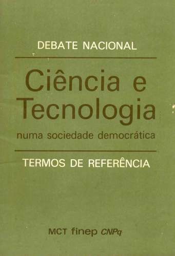 Ciência e Tecnologia numa Sociedade Democrática