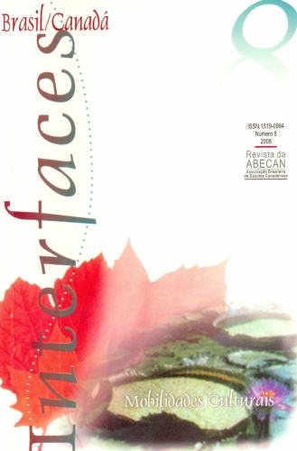 Revista Abecan (Nº 8, 2008): Interfaces Brasil/Canadá