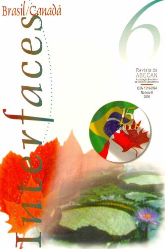Revista Abecan (Nº 6, 2006): Interfaces Brasil/Canadá