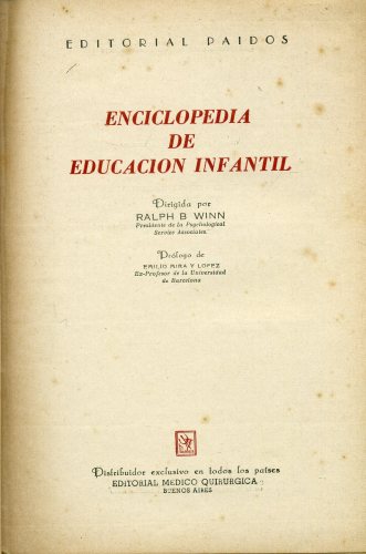 Enciclopedia de Educacion Infantil