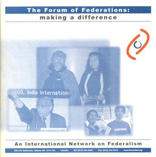 Le Forum des Fédérations (The Forum of Federations)