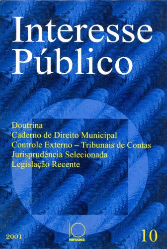 Revista Interesse Público (Nº 10, 2001)