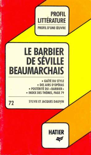 Le Barbier de Séville Beaumarchais