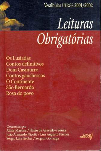 LEITURAS OBRIGATORIAS VESTIBULAR UFRGS 2001/2002
