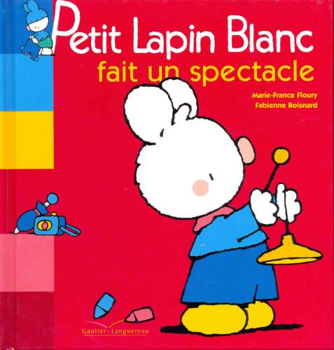 Petit Lapin Blanc Fait un Spectale