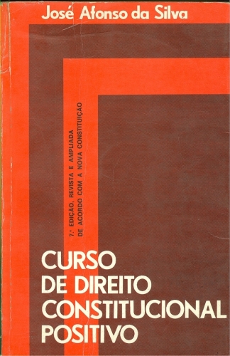 Curso de Direito Constitucional Positivo