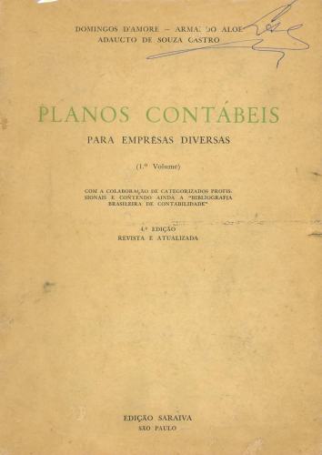 Planos Contábeis (1° volume)