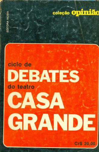 Ciclo de Debates do Teatro Casa Grande