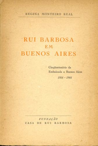 Rui Barbosa em Buenos Aires