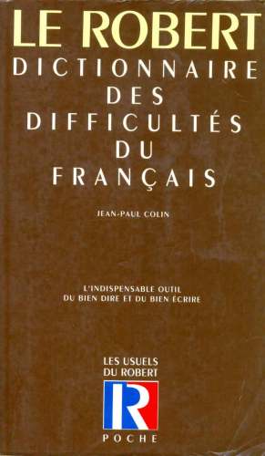 Dictionnaire des Difficultés du Français