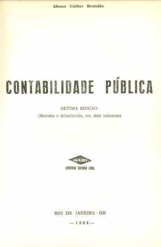 Contabilidade Pública (Em 2 Volumes)