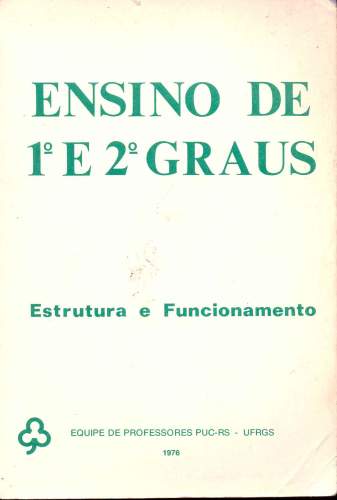 Ensino de 1º e 2º graus