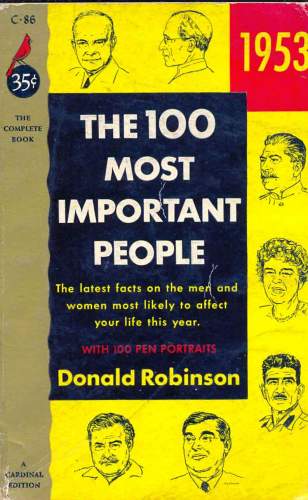 The 100 Most Important People: 1953