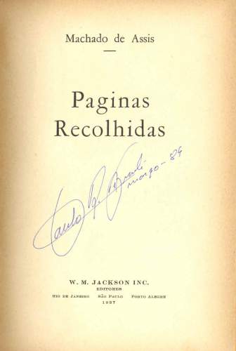 Páginas Recolhidas