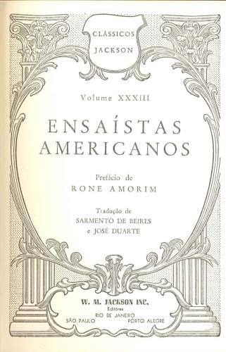 Ensaístas Americanos