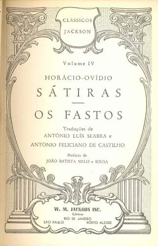 Sátiras / Os Fastos
